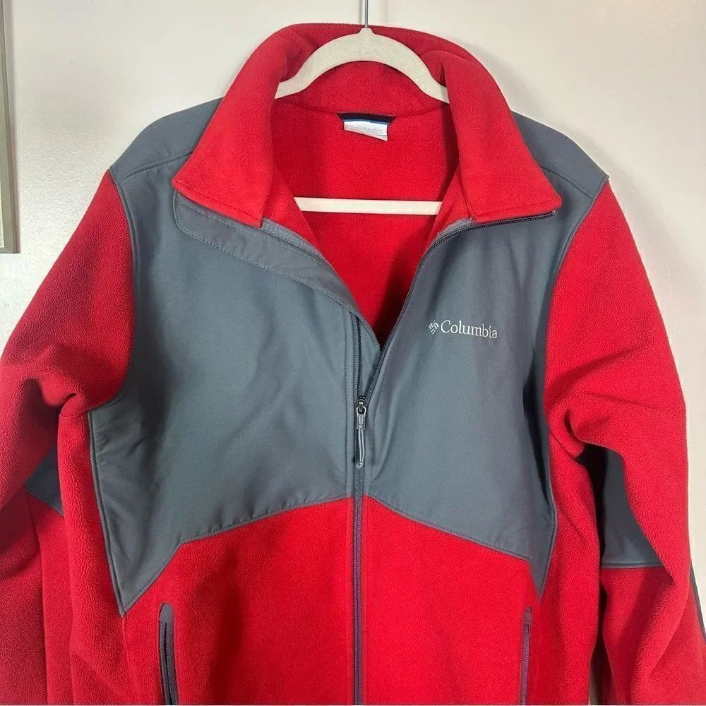 Columbia Red and Gray Jacket - Picture 5 of 9